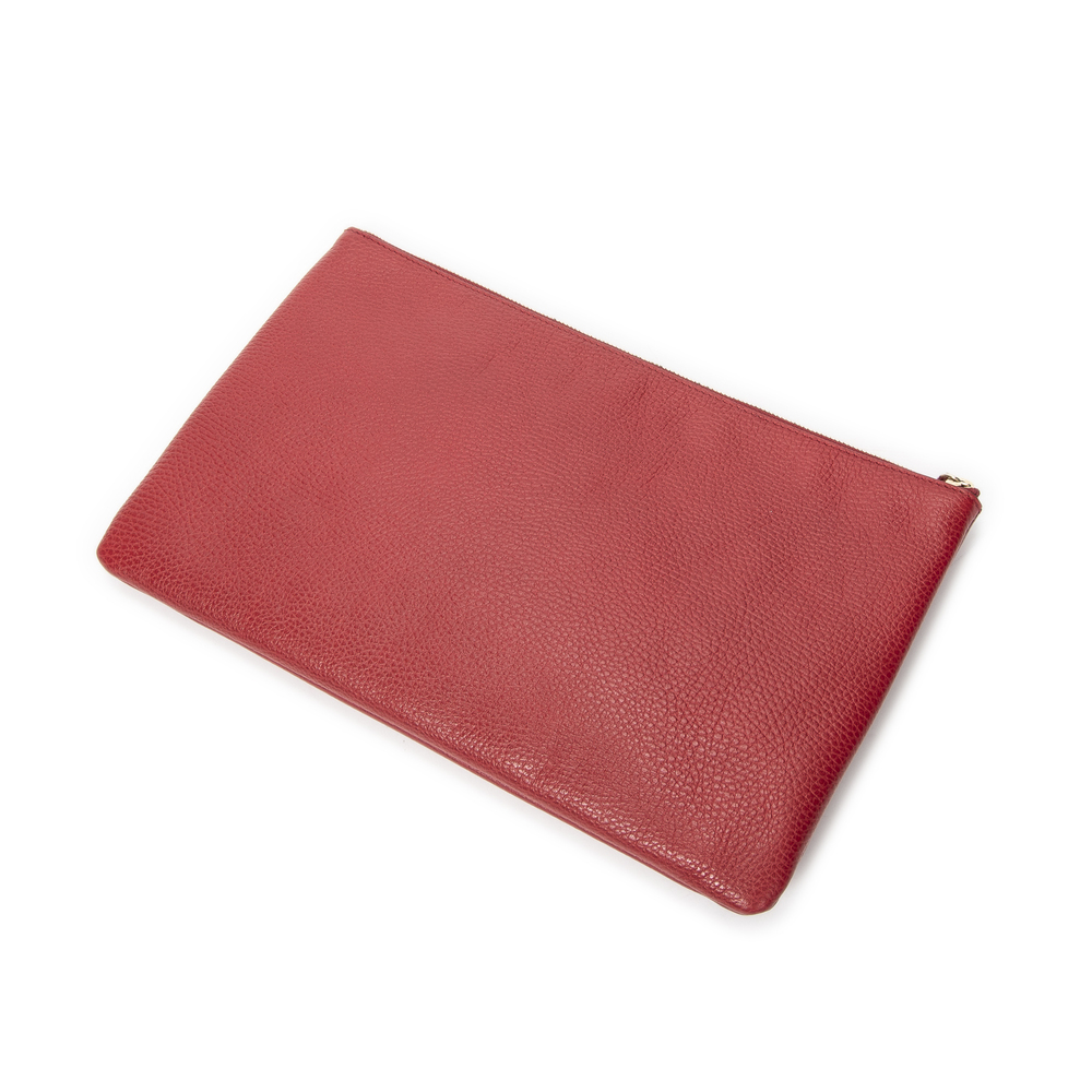 Gucci Bamboo Tassel Zip Clutch - Picture 2 of 10
